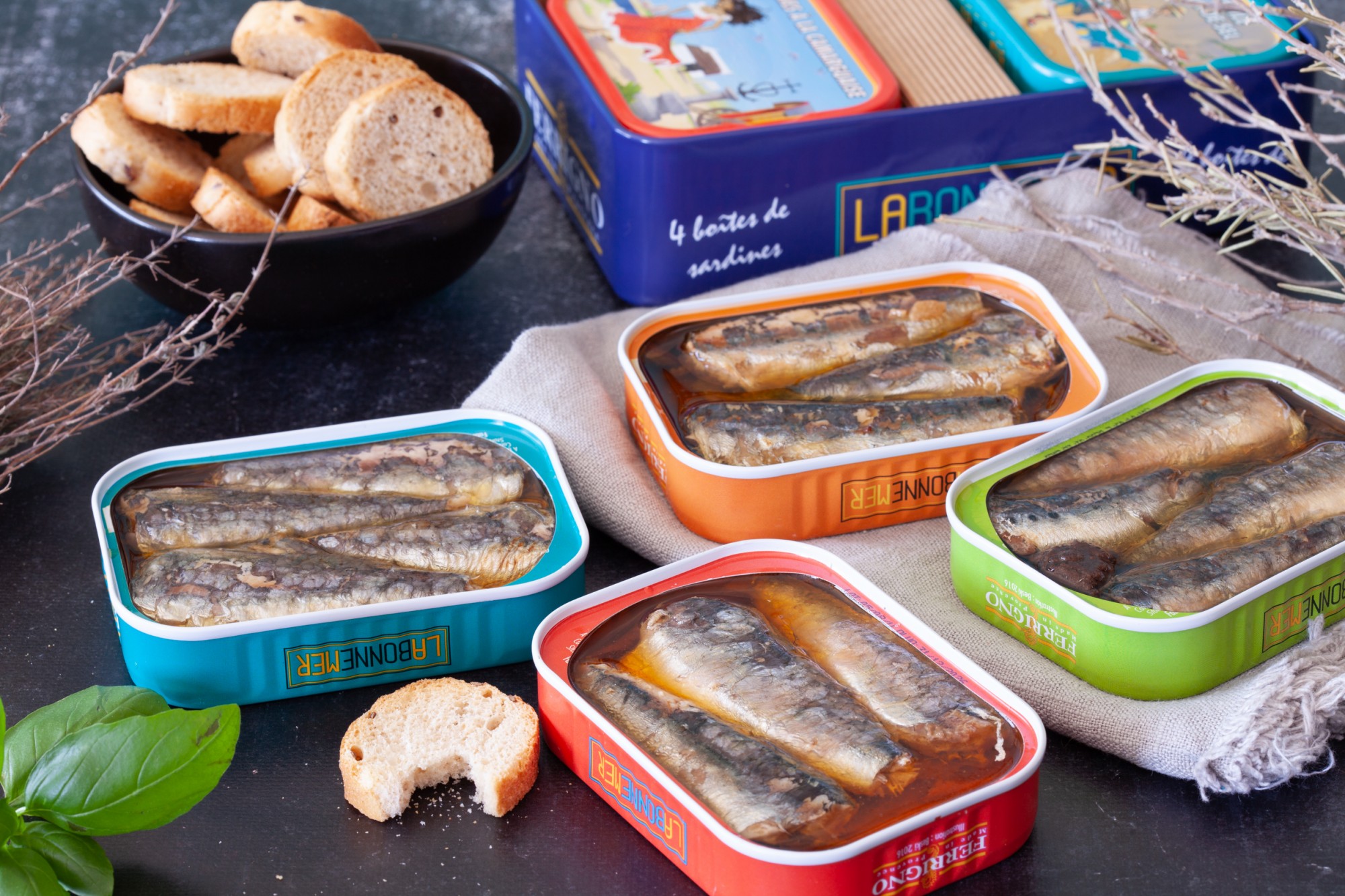 Coffret de sardines - La Bonne Mer - 460 g