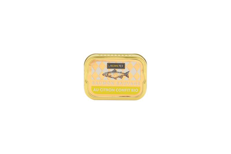 Saumon au citron confit BIO - La Bonne Mer - 115 g
