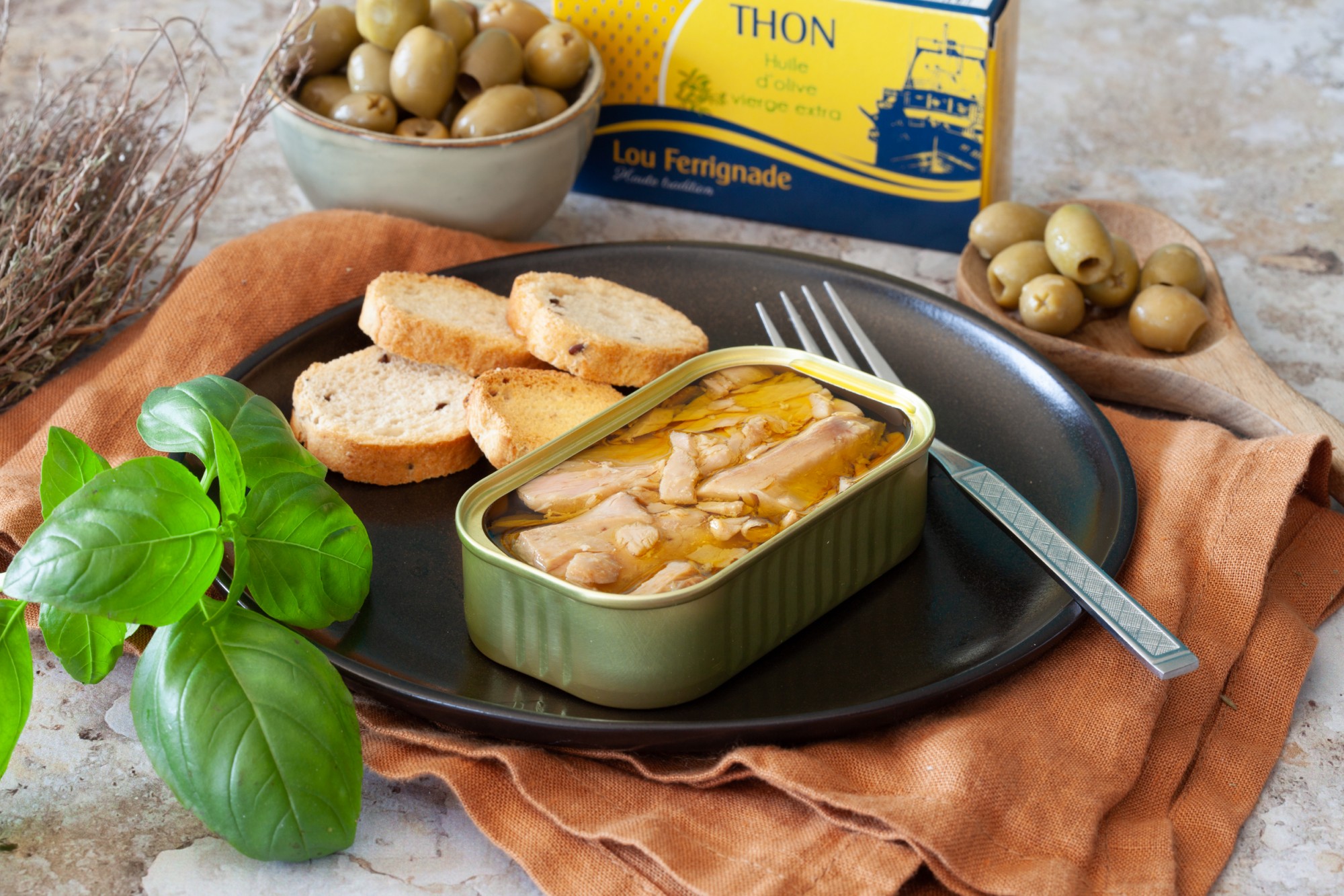 Thon à l'huile d'olive - Lou Ferrignade - 115g