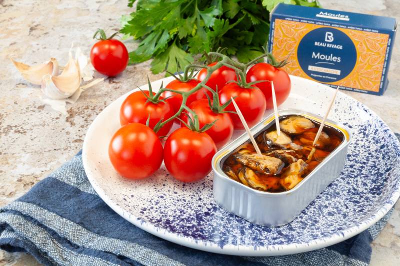 Moules sauce escabèche