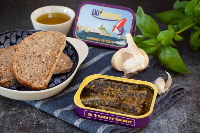 Sardines au pesto - Les Belles de Marseille - 115 g