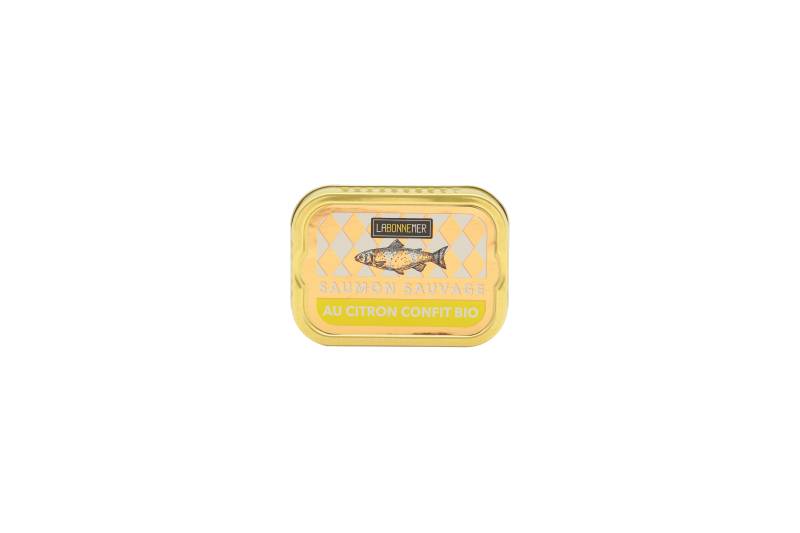Saumon au citron confit BIO - La Bonne Mer - 115 g